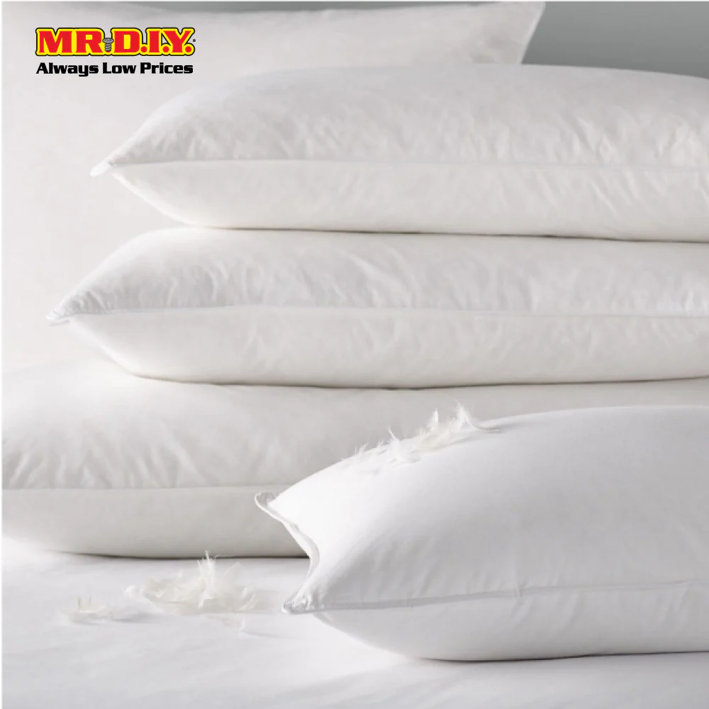 (MR.DIY) Feather Pillow (70cm x 45cm) - Image 3