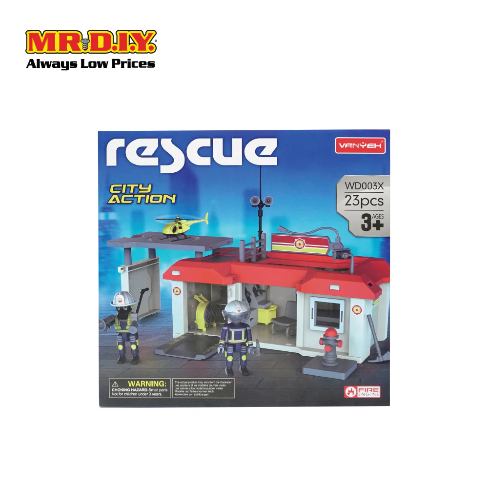 (MR.DIY) Fire Station Simulation Toyset - Image 3