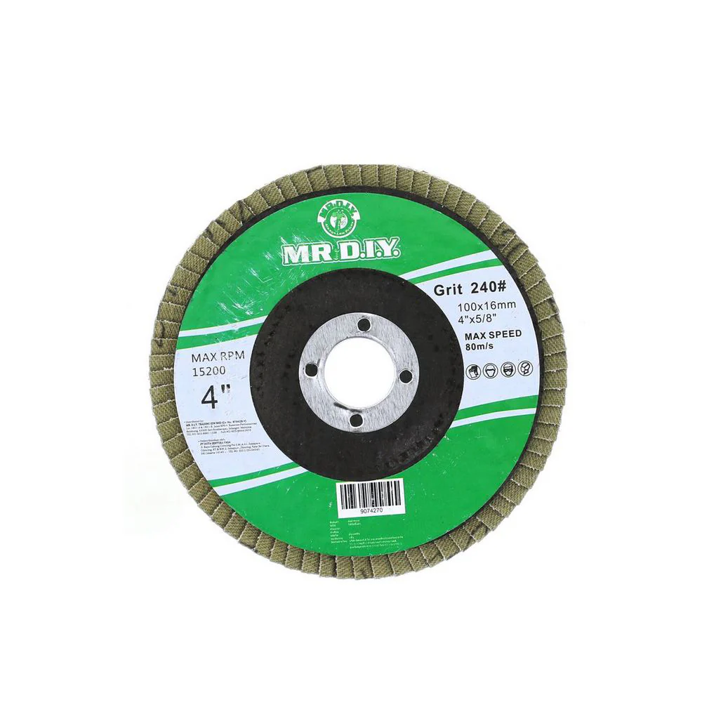 (MR.DIY) Flap Wheel 4" C8253 - Image 3