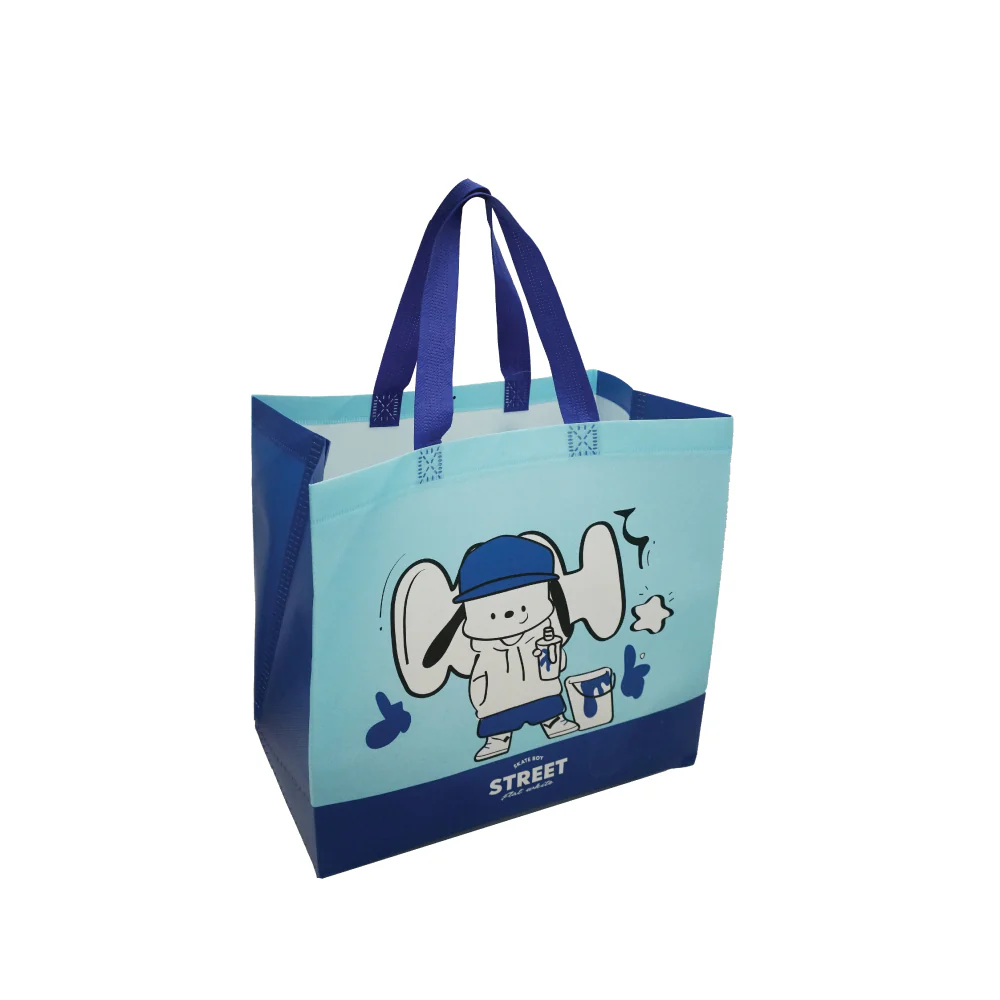(MR.DIY) Flat White- Street Non-Woven Shopping Bag (33 x 30 x 17cm ) - Image 5