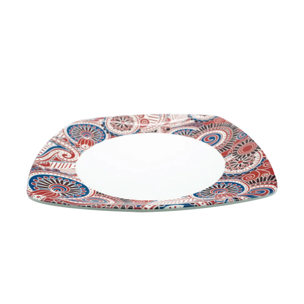 (MR.DIY) Flate Plate Paisley Design (10.5 inch) - Image 2