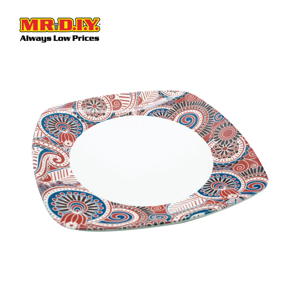 (MR.DIY) Flate Plate Paisley Design (10.5 inch) - Image 3