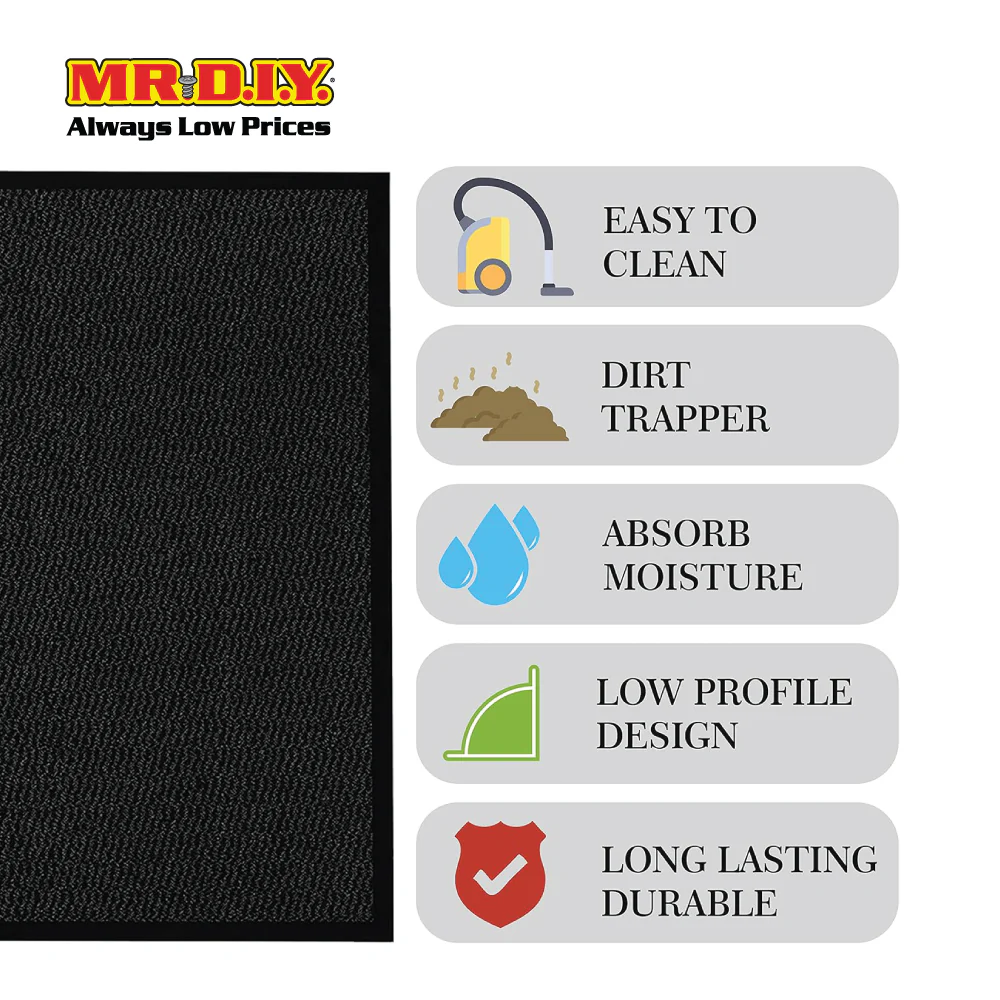 (MR.DIY) Polyester Floor Mat (35cmx35cm) - Image 8