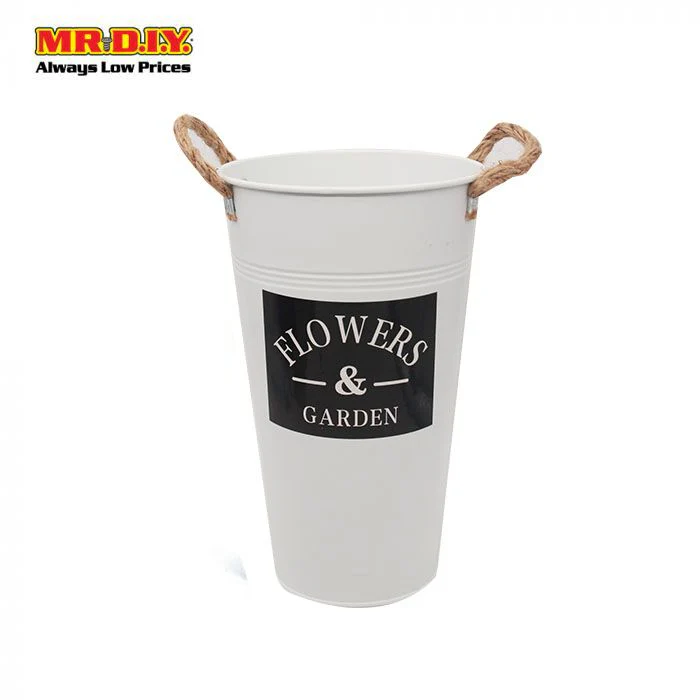 (MR.DIY) Flower Arrangement Metal Bucket - Image 2