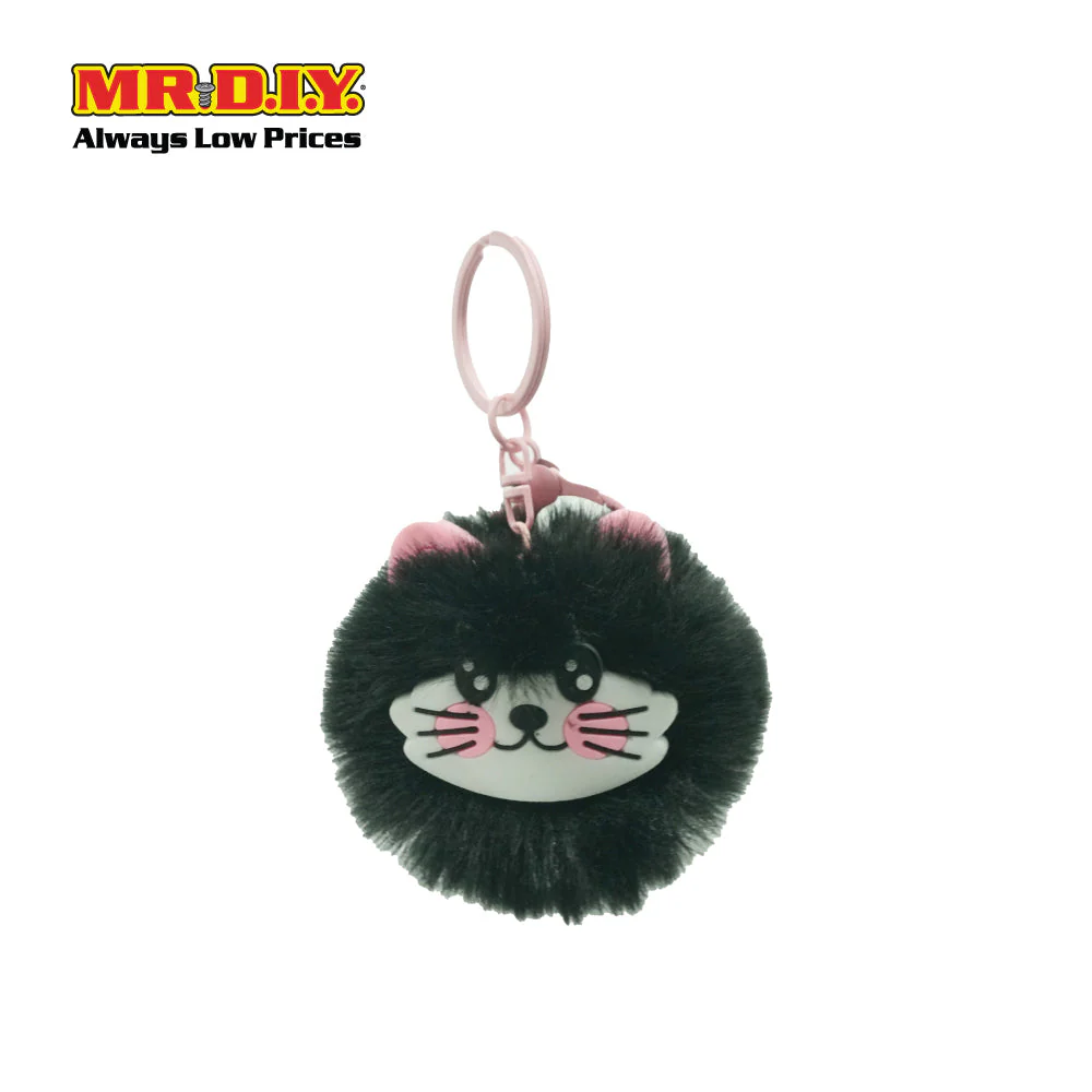 (MR.DIY) Fluffy Keychain (Cat) - Image 3