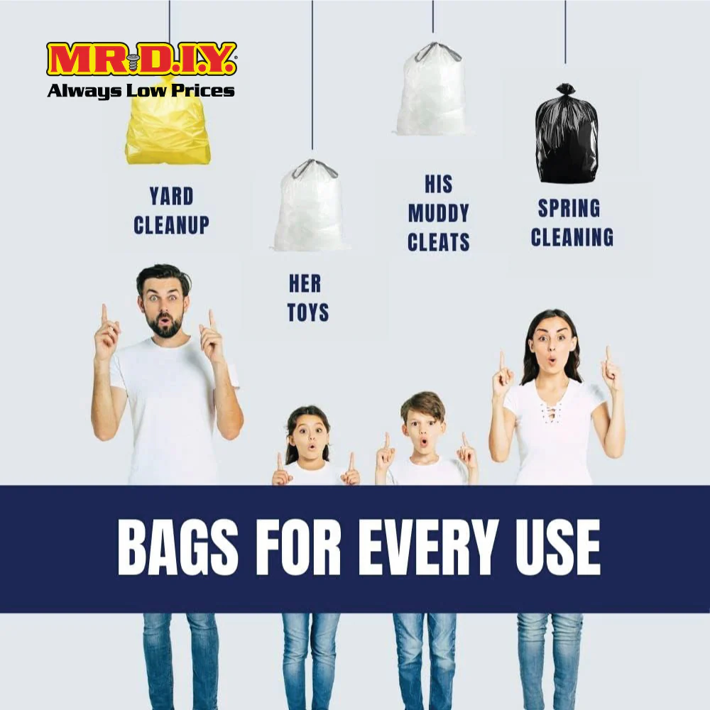 (MR.DIY) Garbage Bags Lemon Fragrant S Size (25 pcs) - Image 3