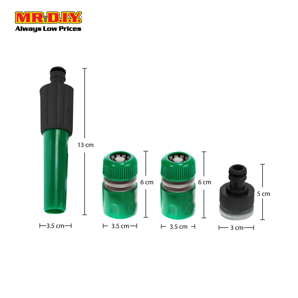 (MR.DIY) Garden Sprinklers Hose Set (10m x 1.2cm) - Image 3