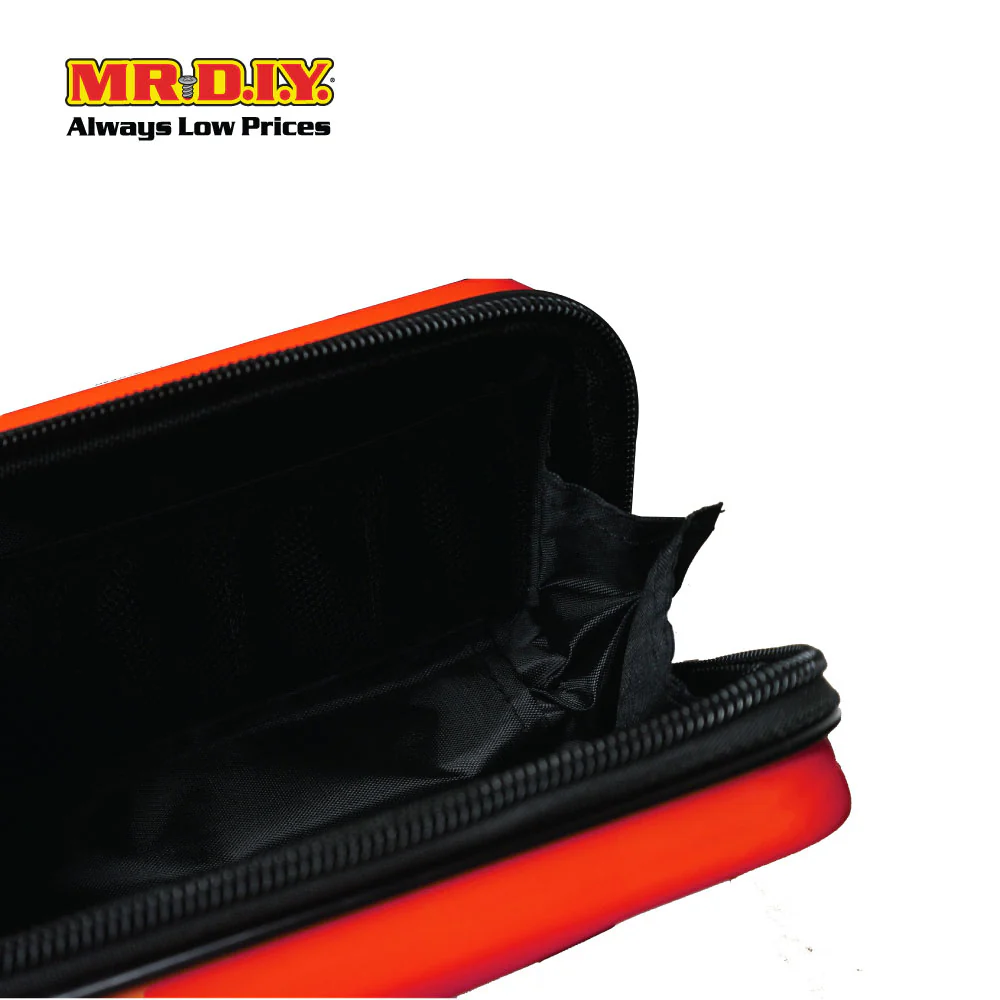 (MR.DIY) Geometric Hardcase Shoulder Bag with Strap - RED - Color Series - Image 6