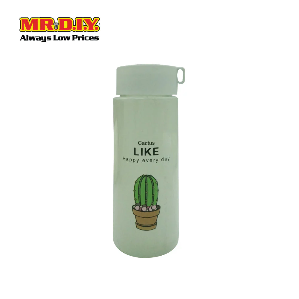 (MR.DIY) Glass Drinking Bottle (400ml) - Image 4