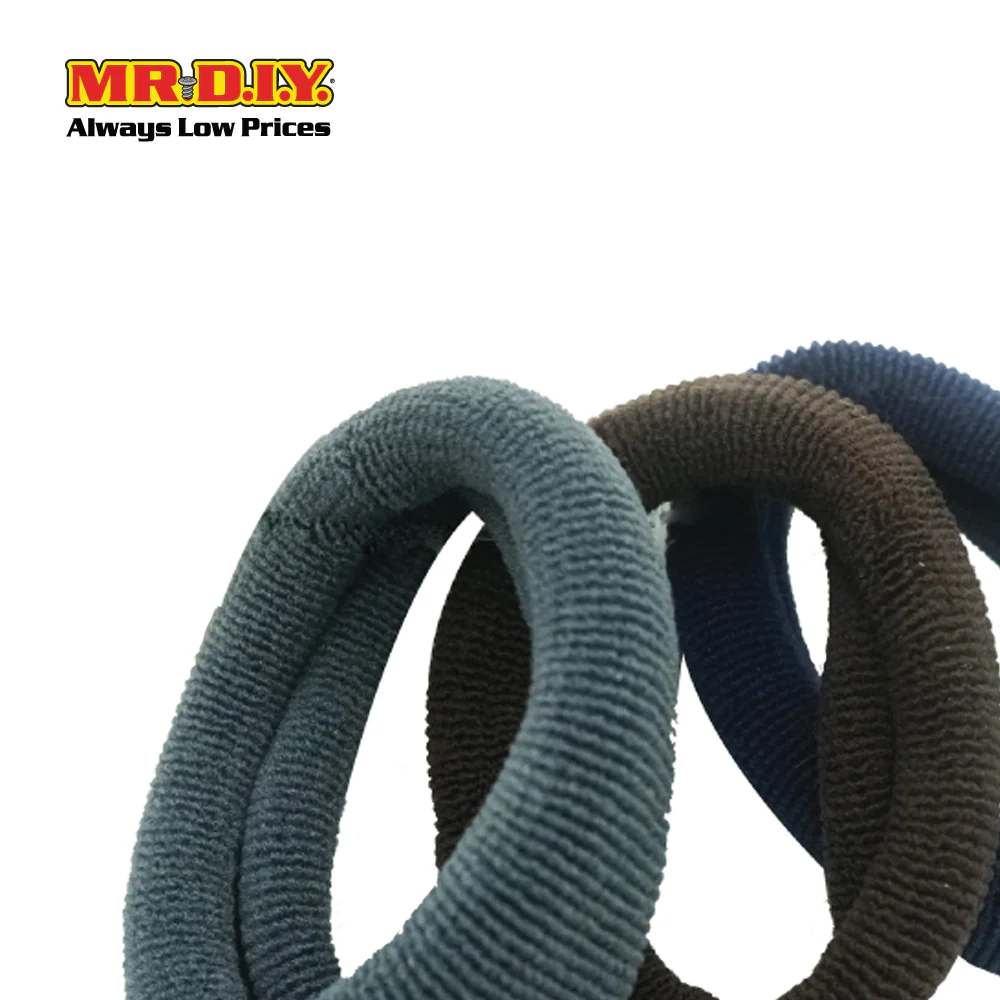 (MR.DIY) Hair Ties Accessories Fabric Elastic (3pcs) - Image 2