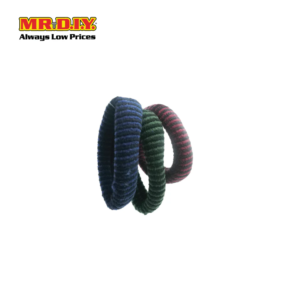 (MR.DIY) Hair Ties Rubber Bands (3pcs) - Image 2