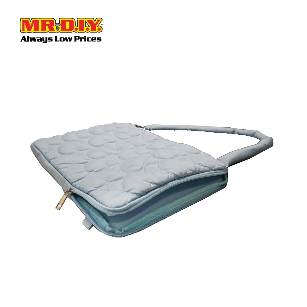 (MR.DIY) Heart Briefcase Office Laptop bag  - LIGHT BLUE - Color Series - Image 4