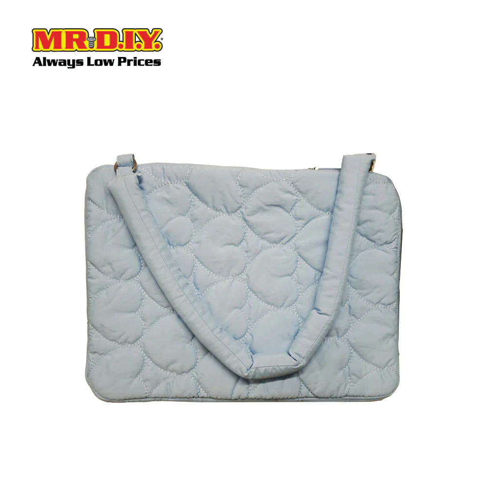 (MR.DIY) Heart Briefcase Office Laptop bag  - LIGHT BLUE - Color Series - Image 5