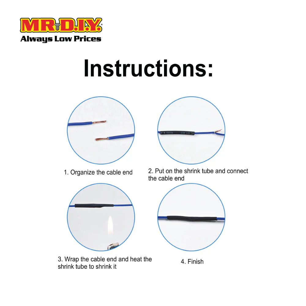 (MR.DIY) Heat Shrink Tube Set - Image 4