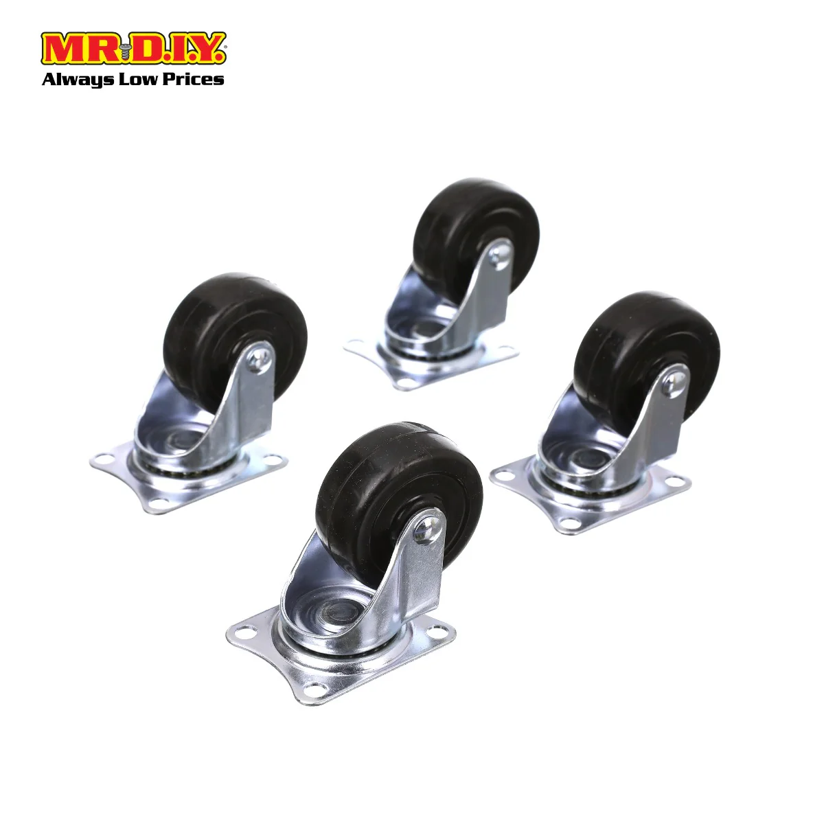 (MR.DIY) Heavy Duty Caster Wheel Set 50mm (4pcs)