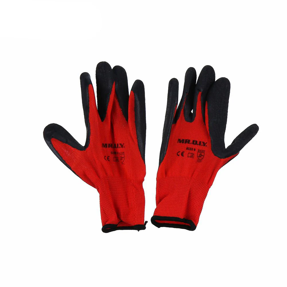 (MR.DIY) Heavy-Duty Latex Glove  (Size:9) - Image 2