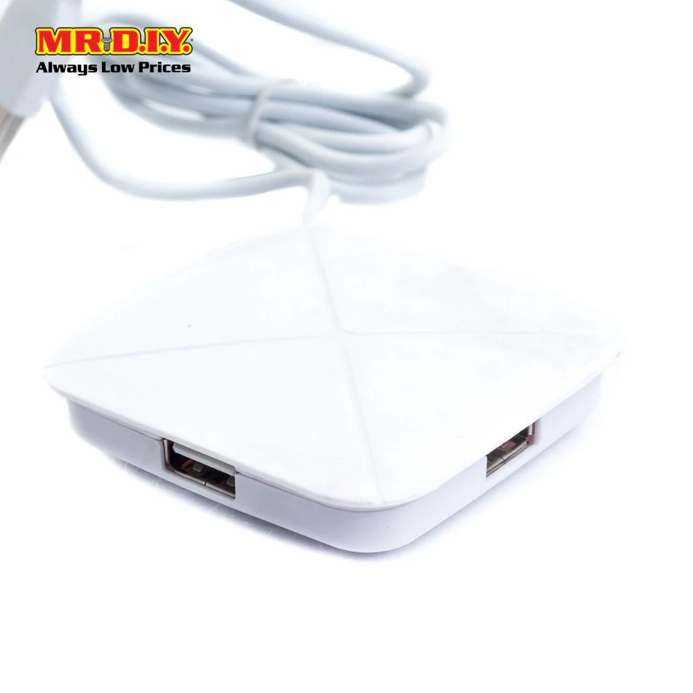(MR.DIY) Hi-Speed 4-Port USB 2.0 Hub Extension 480mbps - Image 3