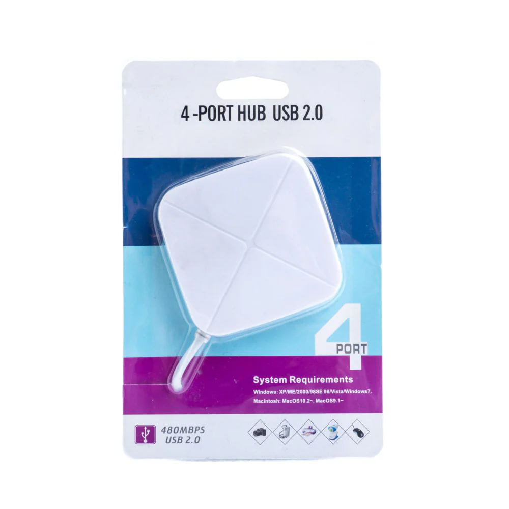 (MR.DIY) Hi-Speed 4-Port USB 2.0 Hub Extension 480mbps - Image 4