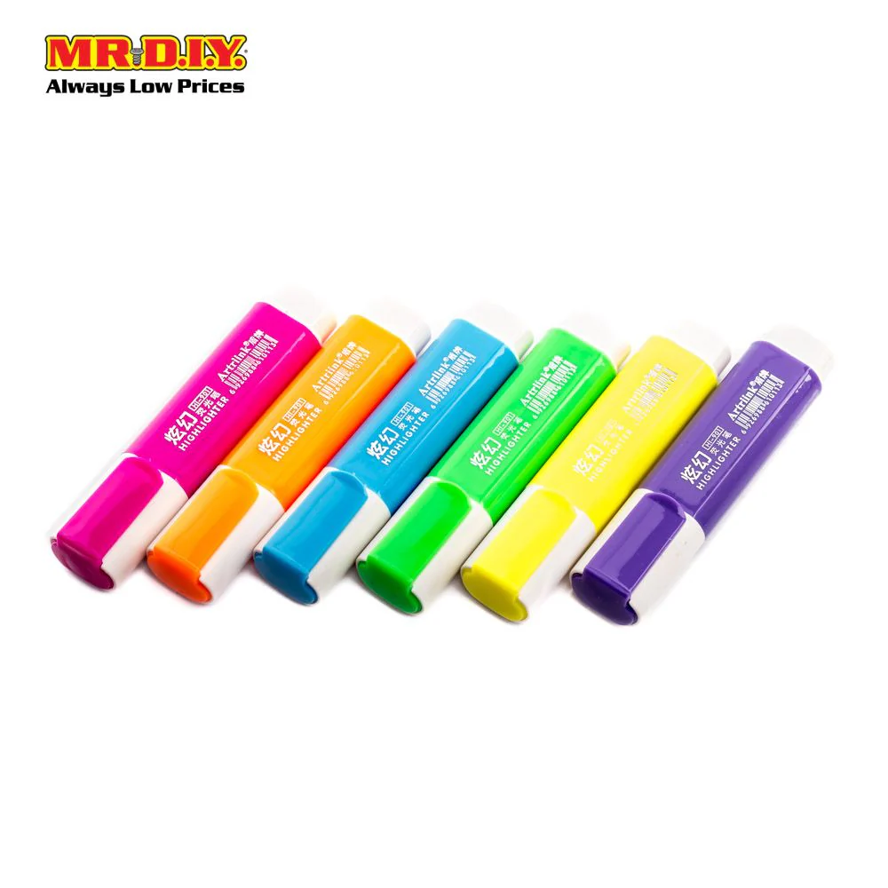 (MR.DIY) Artiink Highlighter Marker (6pcs) - Image 2