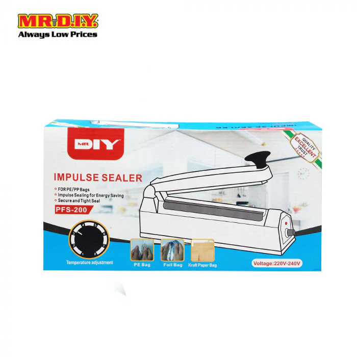 (MR.DIY) Impulse Sealer Machine PFS-200 - Image 2