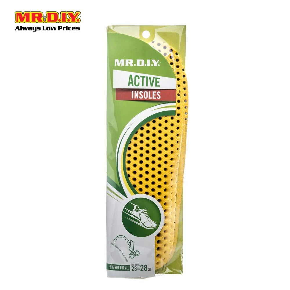 (MR.DIY) Active Adjustable Support Soft Thick Foam Insoles (2pcs) - Image 2