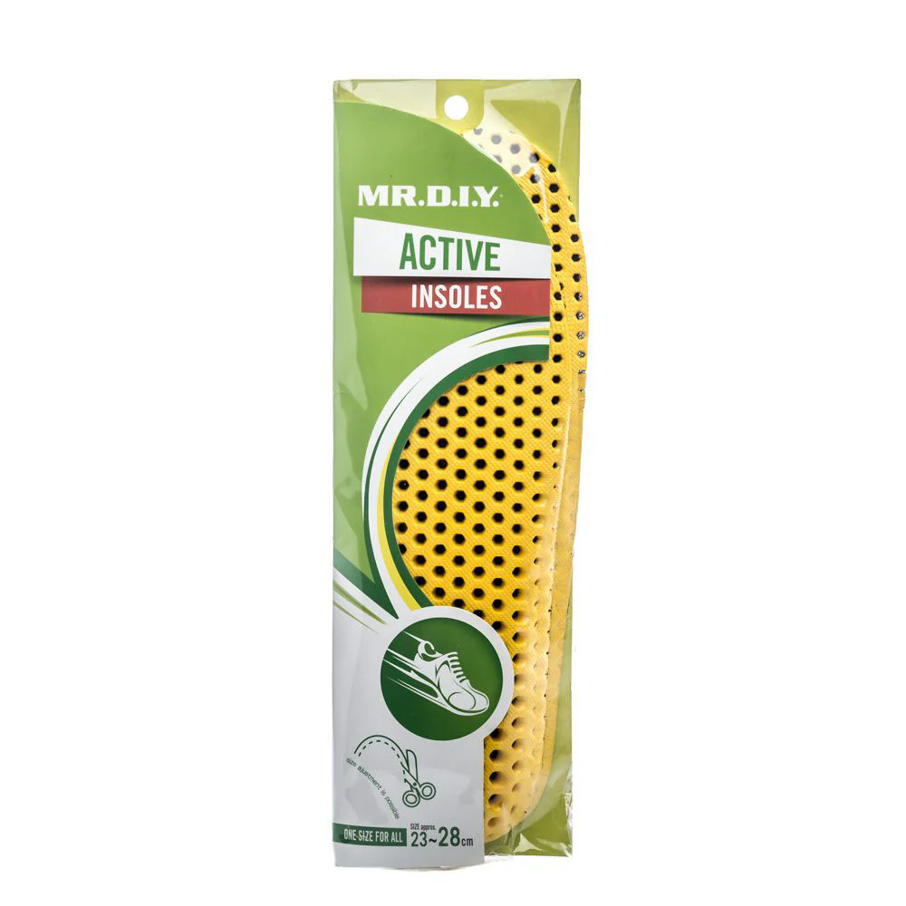 (MR.DIY) Active Adjustable Support Soft Thick Foam Insoles (2pcs) - Image 4