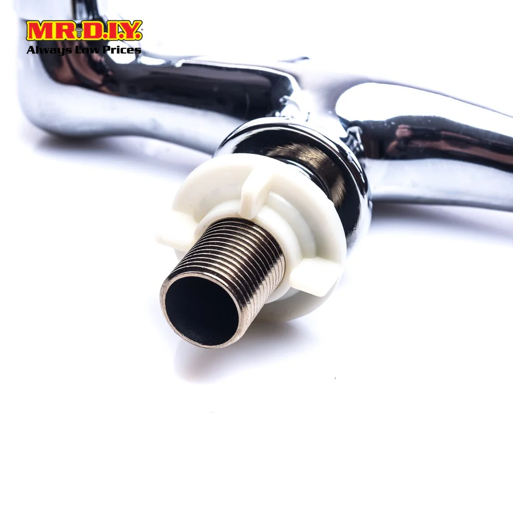 (MR.DIY) Italy Standard Basin Twin Goose Neck Tap - Image 4