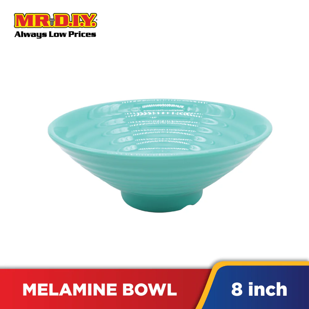 (MR.DIY) Japanese Style Spiral Line Melamine Bowl (8.5") 300408 - Image 2