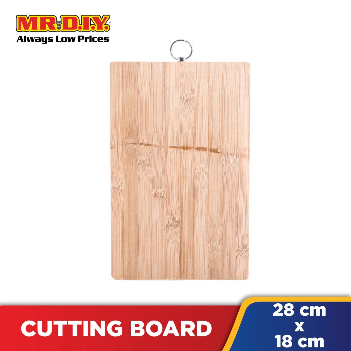 (MR.DIY) JINJALI Bamboo Cutting Board (28cm x 18cm) - Image 4
