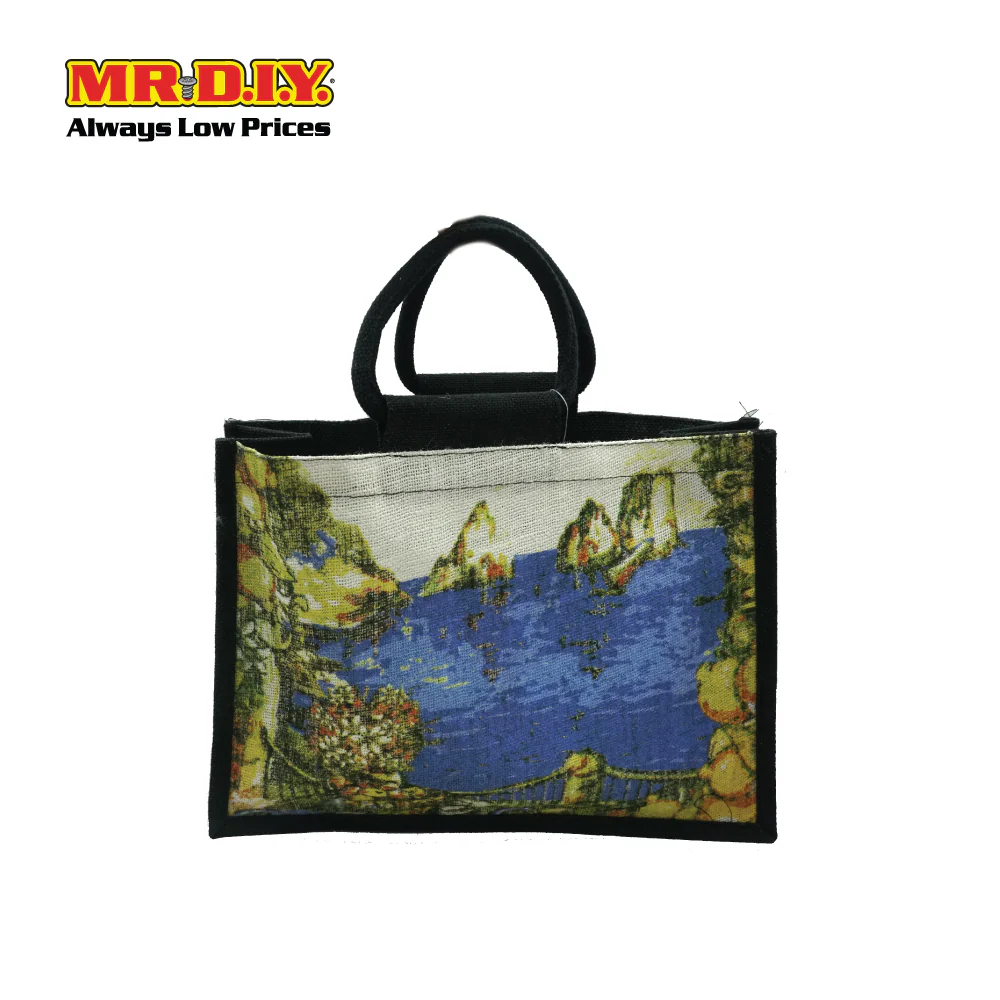 (MR.DIY) Jute Tote Bag (38.5 x 29 cm) - Image 3
