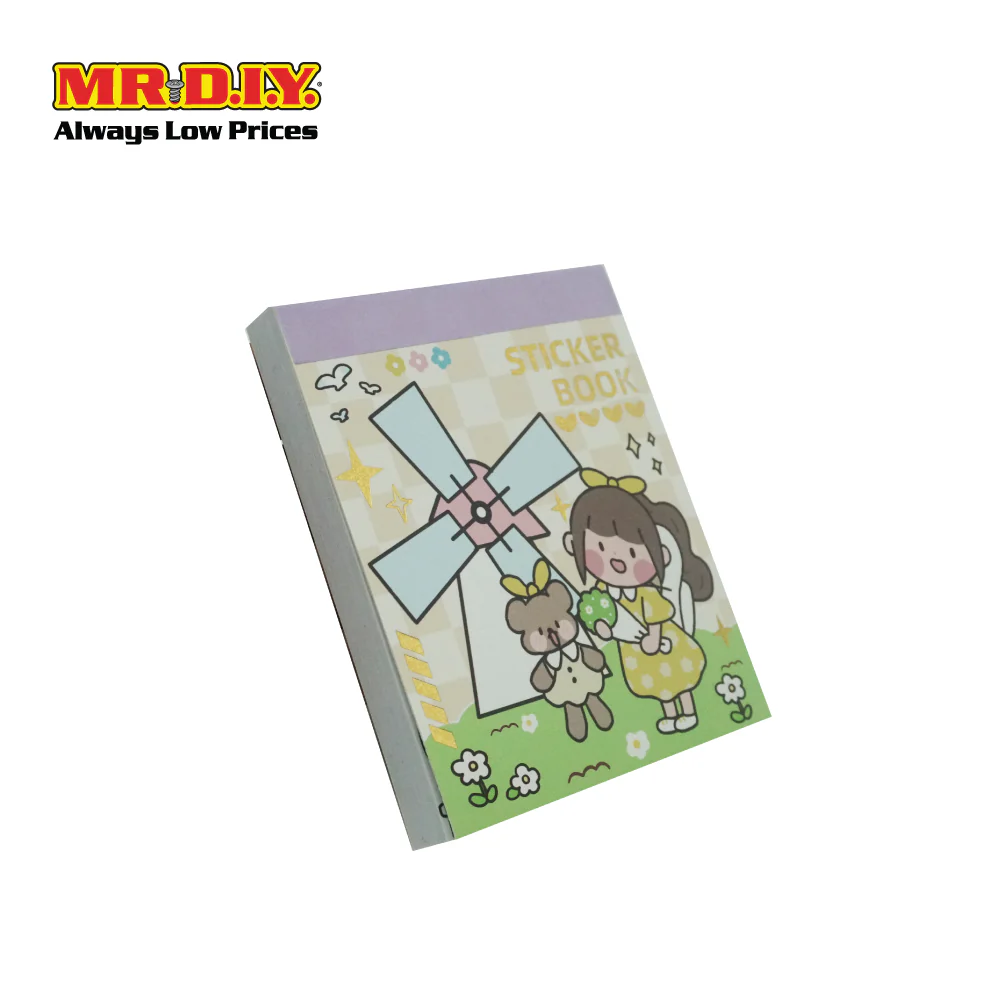 (MR.DIY) Kids Craft Collection Sticker Book Cartoon 50 Sheets - Image 3