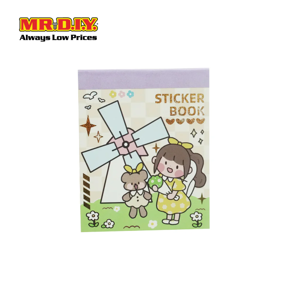 (MR.DIY) Kids Craft Collection Sticker Book Cartoon 50 Sheets - Image 6