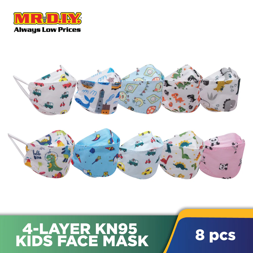 (MR.DIY) KN95 Kids Face Mask (8 pcs) - Image 6