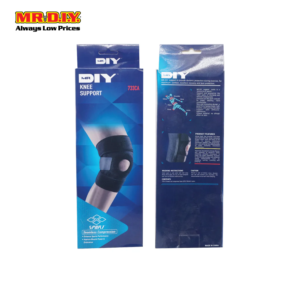 (MR.DIY) Adjustable Knee Support Guard Protection (1pc) - Image 4