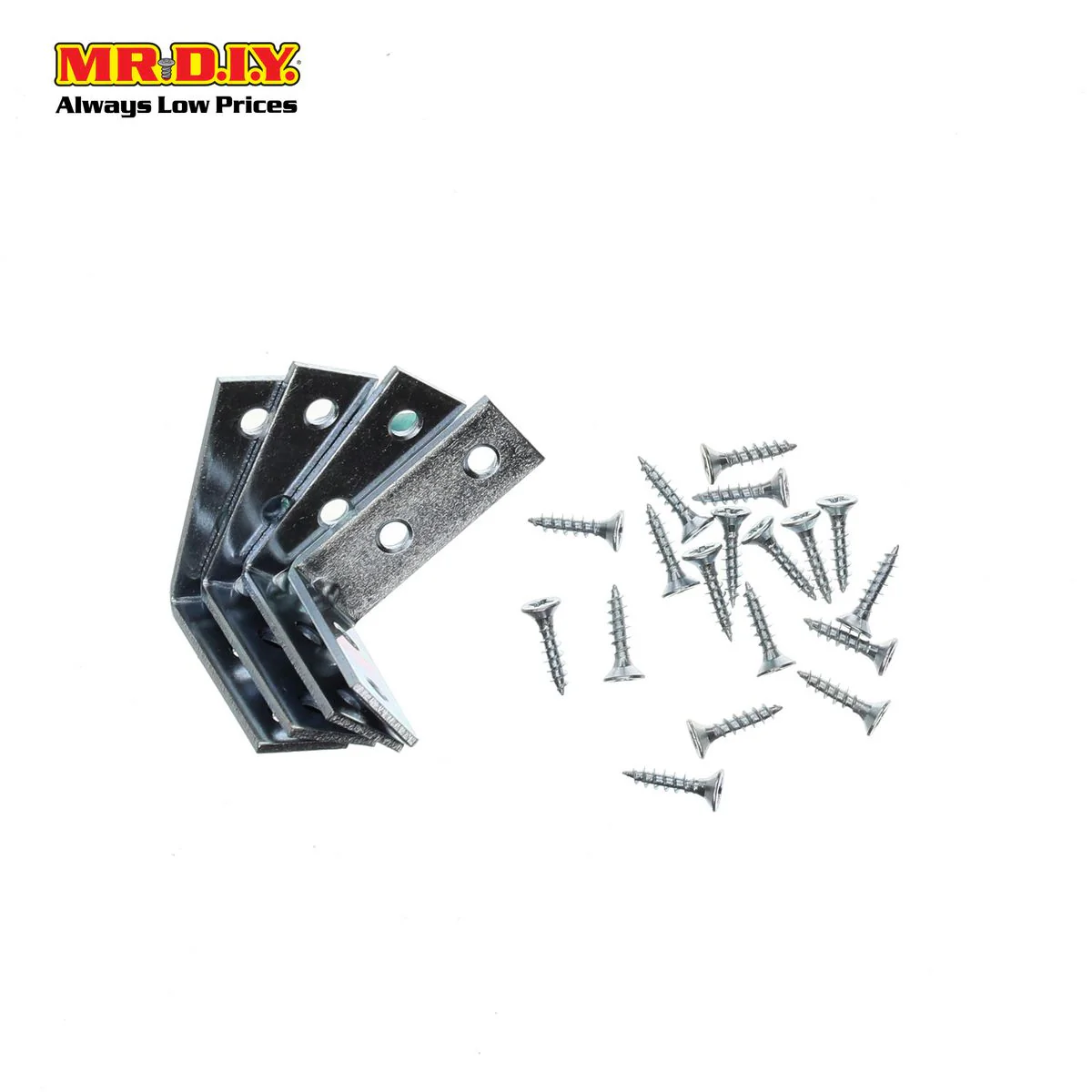 (MR.DIY) L Bracket With Nails - Image 2