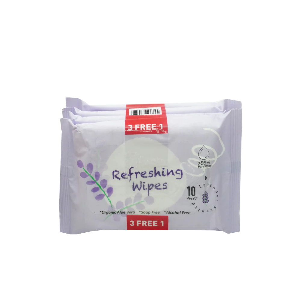 (MR.DIY) Lavender Wipes (10 x 4 packs) - Image 2