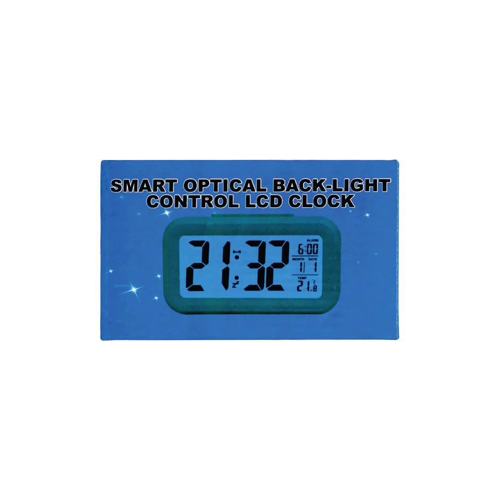 (MR.DIY) LCD Digital Alarm Clock (14cm x 8cm) - Image 6