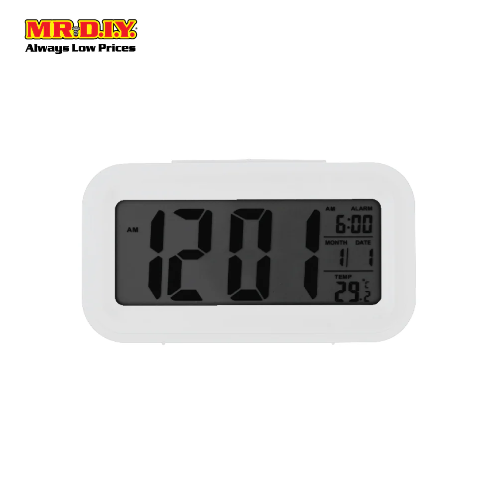 (MR.DIY) LCD Digital Alarm Clock (14cm x 8cm) - Image 7