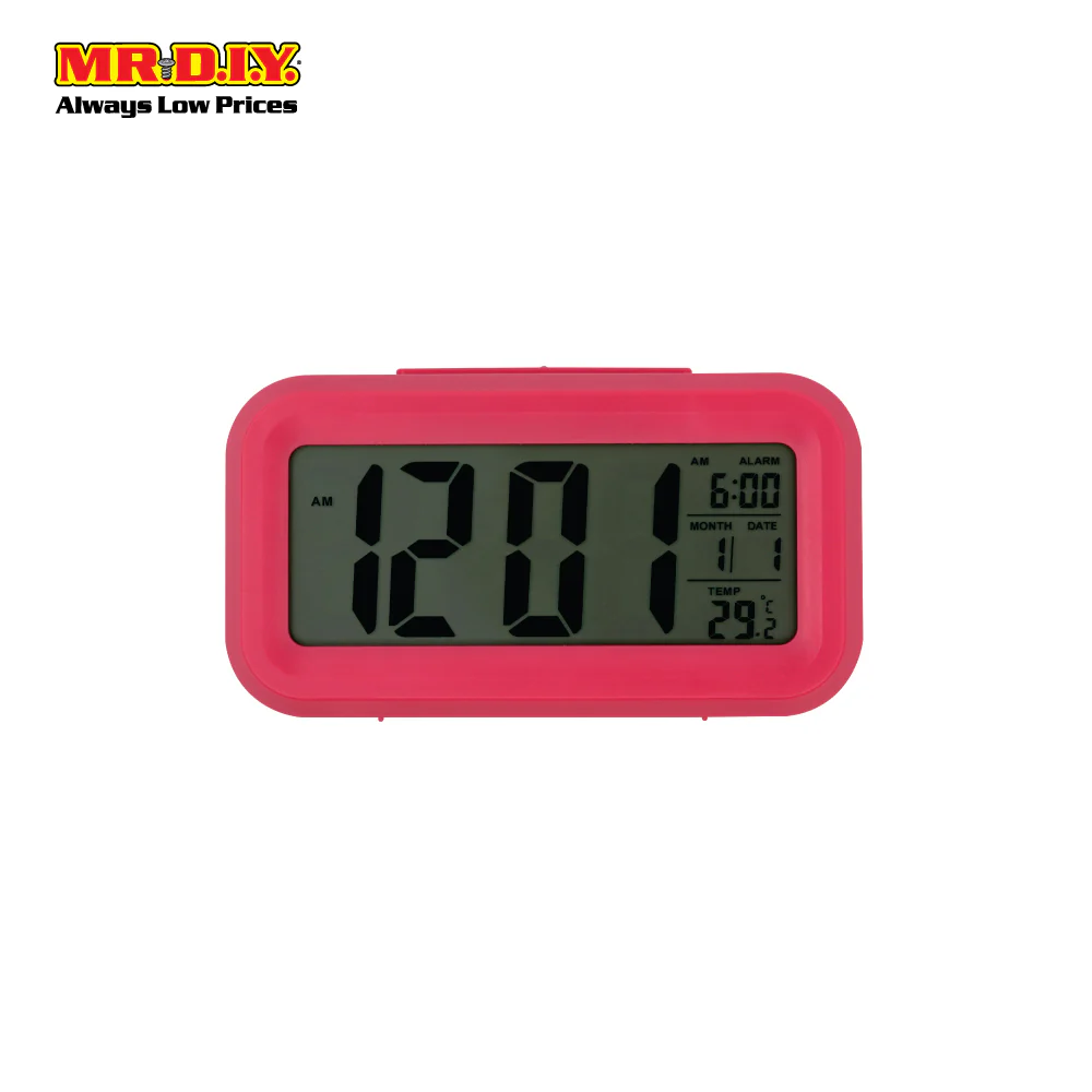 (MR.DIY) LCD Digital Alarm Clock (14cm x 8cm) - Image 9