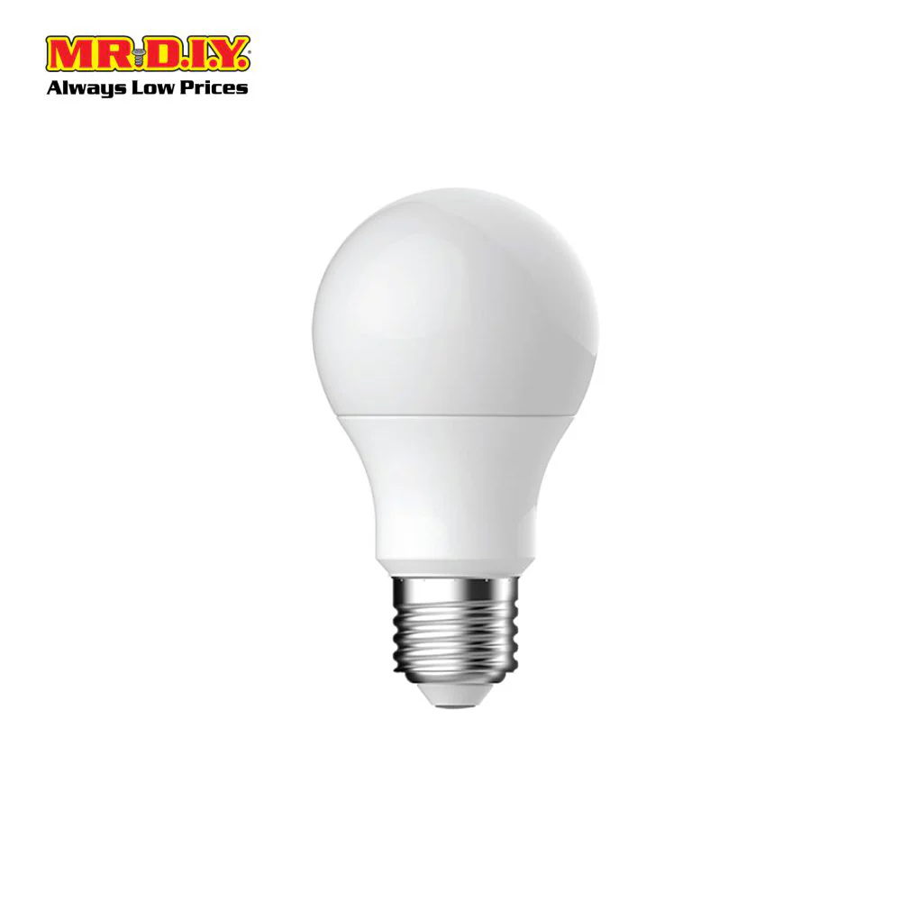 (MR.DIY) LED A60 Bulb Warm White E27 (7W) - Image 3