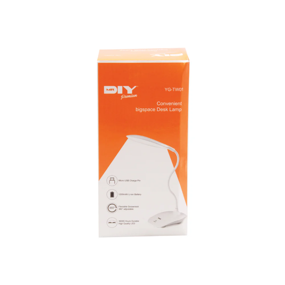 (MR.DIY) LED Rechargeable Desk Lamp YG-TW01 - Image 4