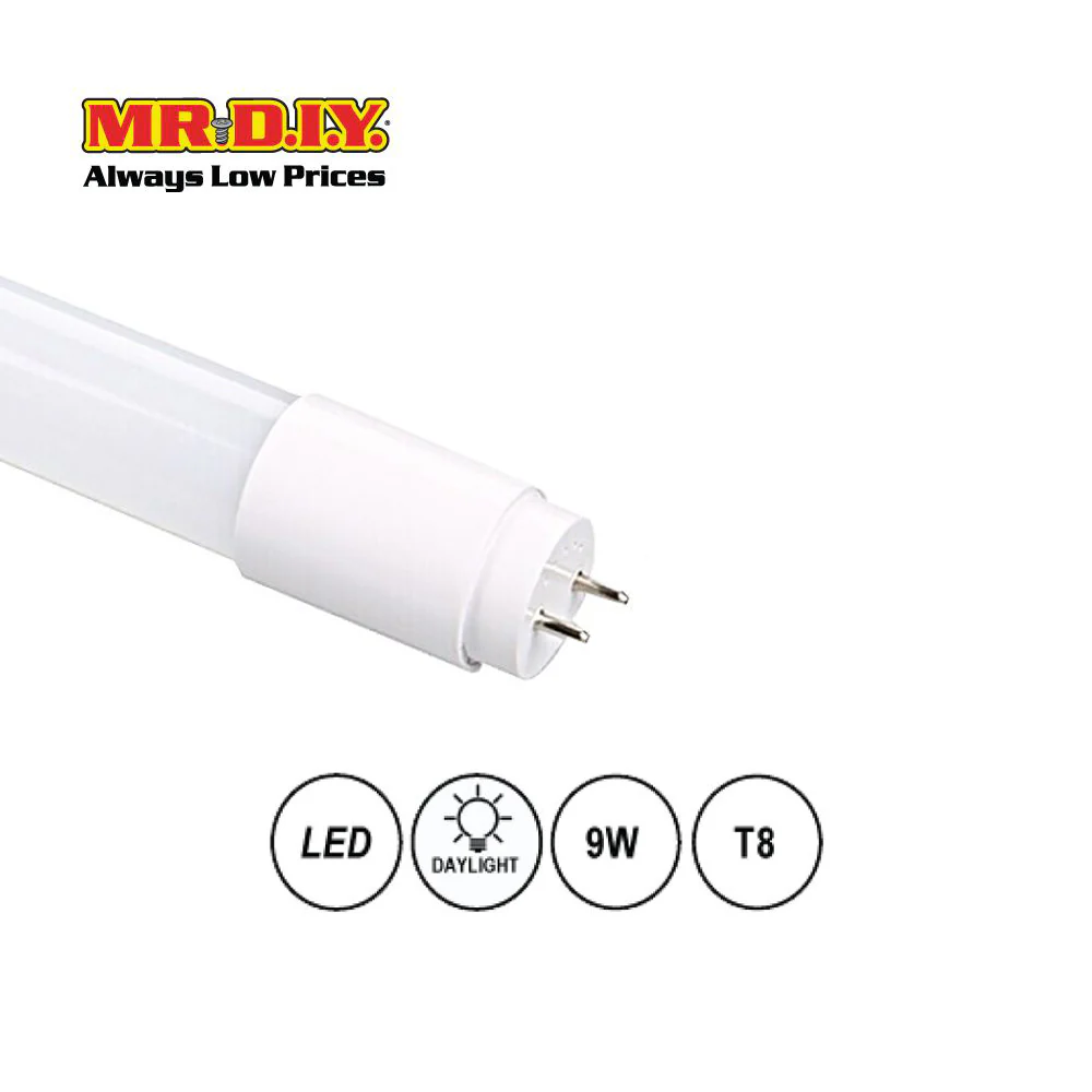 (MR.DIY) LED T8 Tube Complete Set Daylight (9W) (60cm) - Image 4