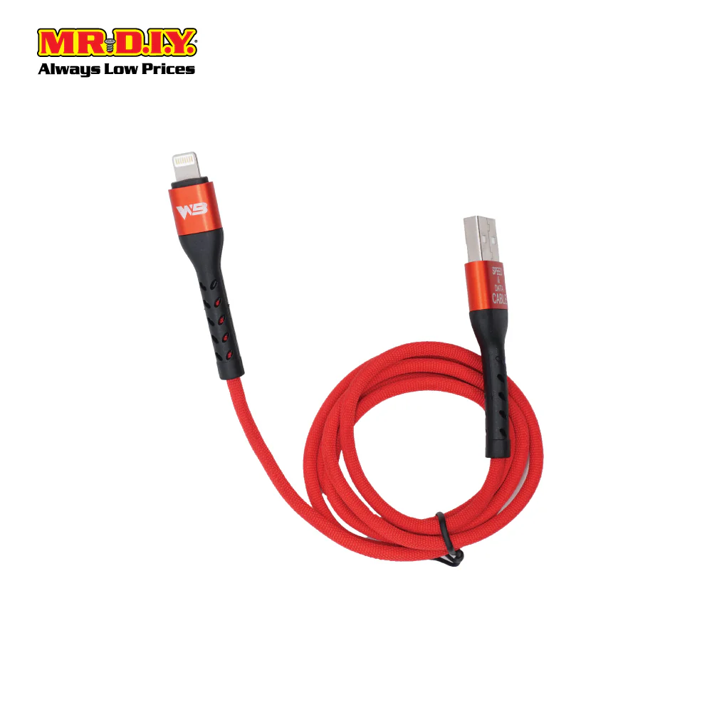(MR.DIY) Lightning USB 2.0A Smart Power Off Data Cable (1 Meter) - Image 2