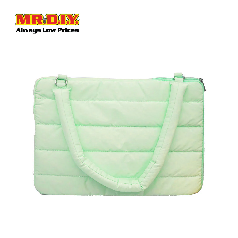 (MR.DIY) Briefcase Office Laptop bag  - LIGHT GREEN - Color Series - Image 3