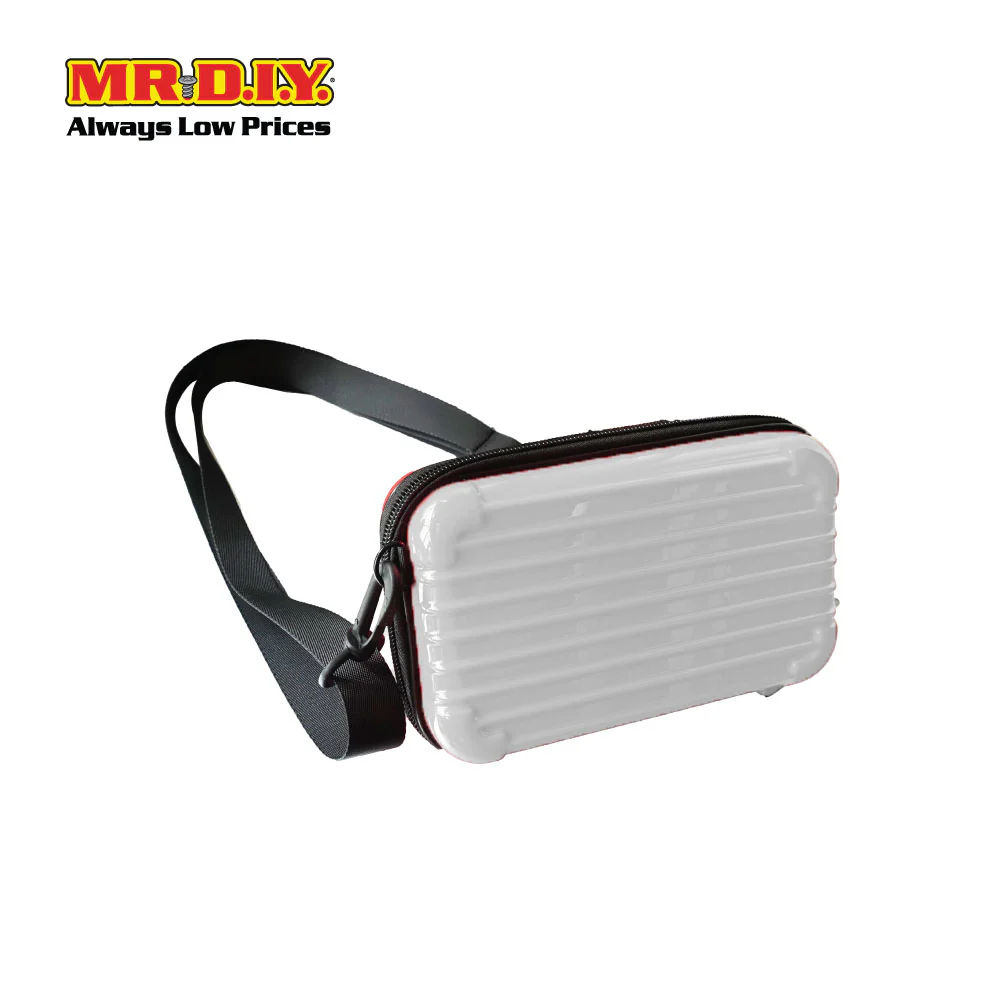 (MR.DIY) Hardcase Shoulder Bag with Strap - OFF WHITE - Color Series - Image 2
