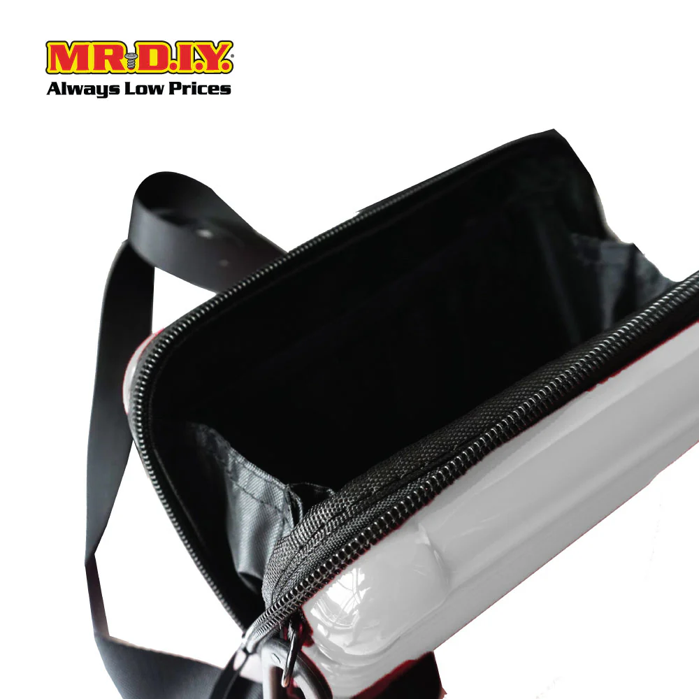 (MR.DIY) Hardcase Shoulder Bag with Strap - OFF WHITE - Color Series - Image 3