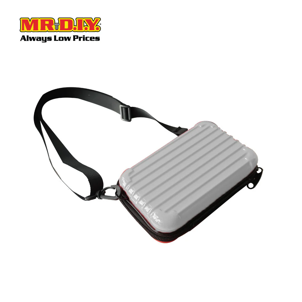 (MR.DIY) Hardcase Shoulder Bag with Strap - OFF WHITE - Color Series - Image 4