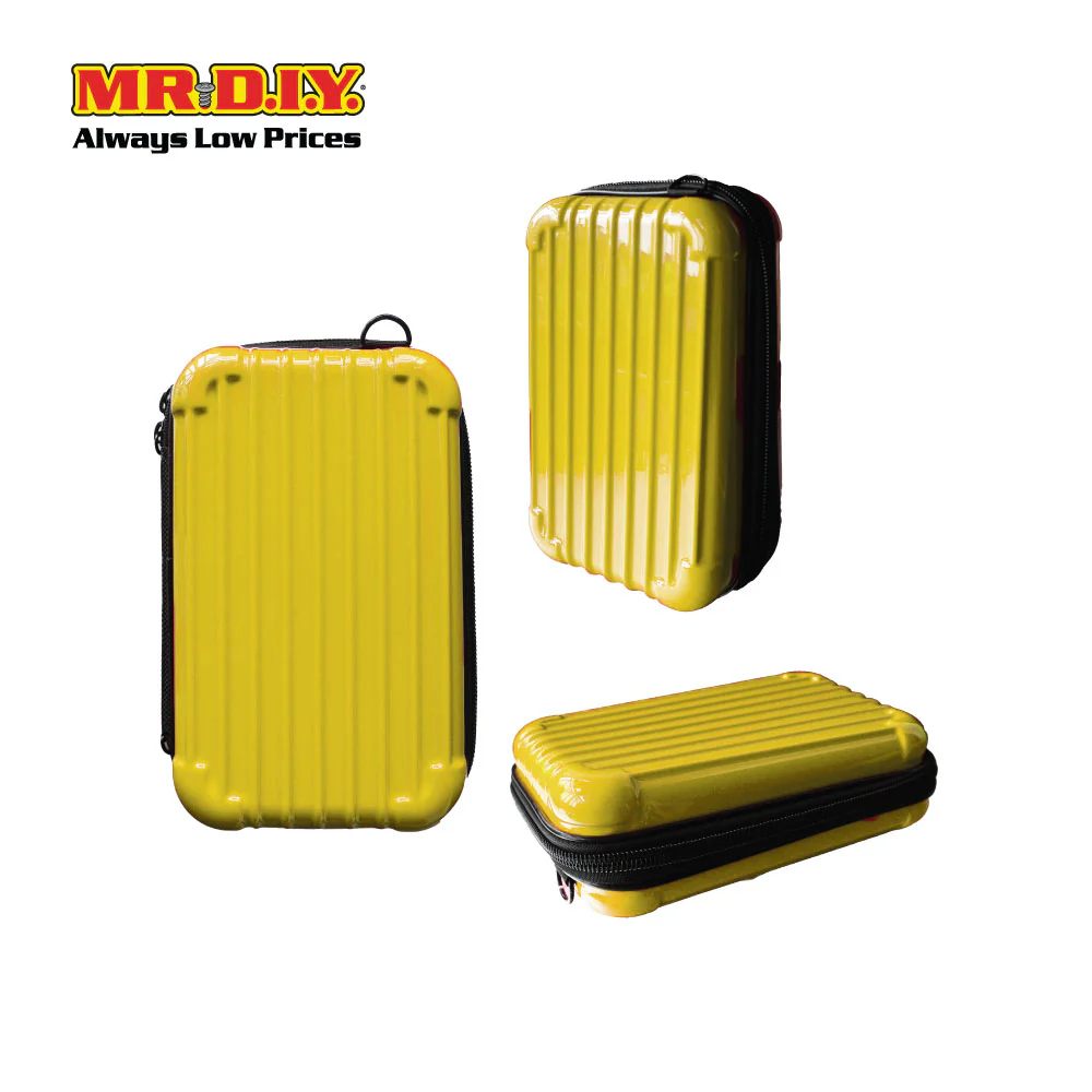 (MR.DIY) Hardcase Shoulder Bag with Strap - YELLOW - Color Series - Image 2