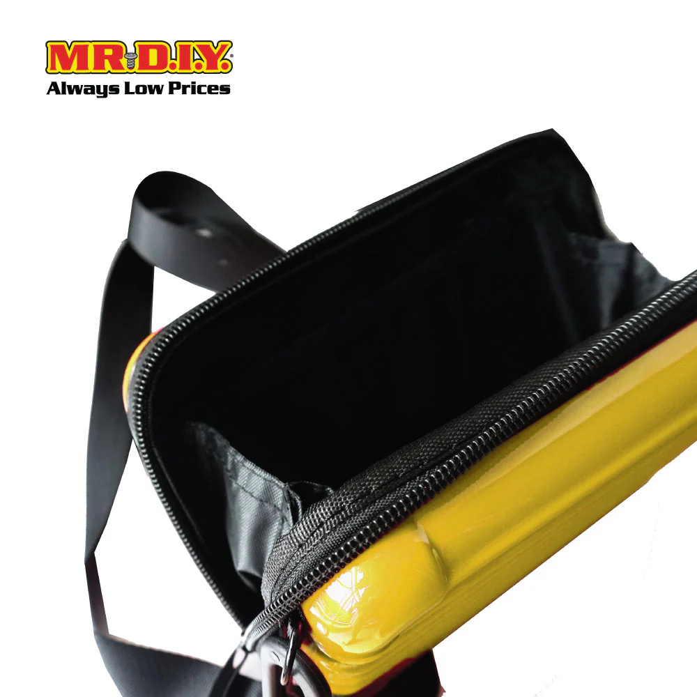 (MR.DIY) Hardcase Shoulder Bag with Strap - YELLOW - Color Series - Image 4