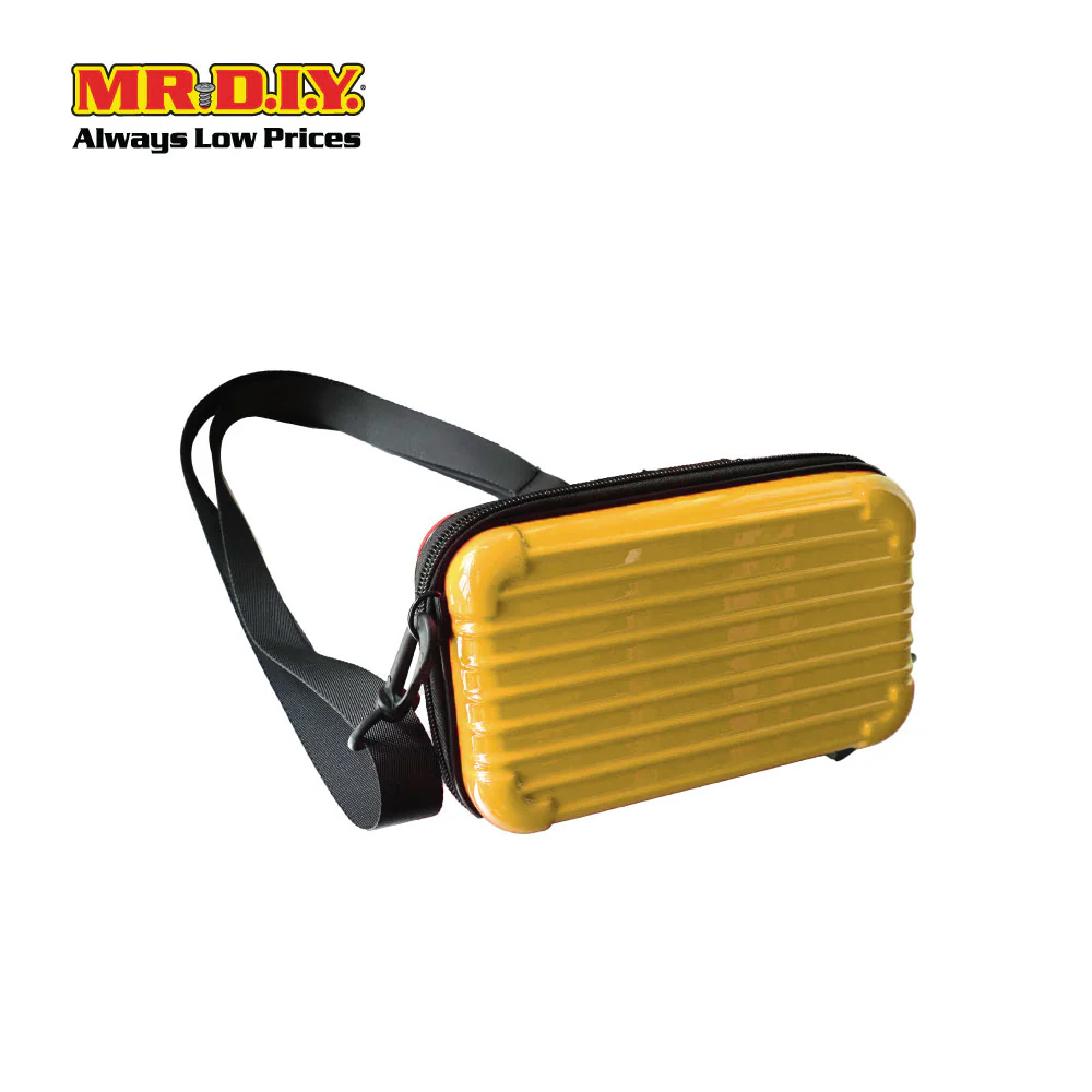 (MR.DIY) Hardcase Shoulder Bag with Strap - YELLOW - Color Series - Image 5